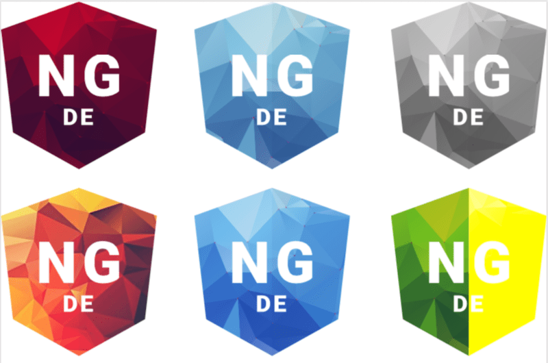 NG-DE Logo Variations Preview